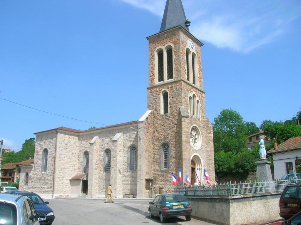 Hydrogommage de l'église de Juré dans la Loire